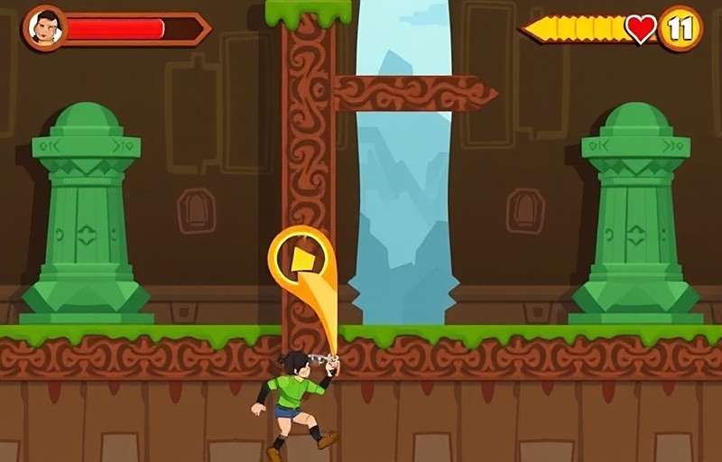Divine Temple Runner - Running through ancient temple ruins Divine Temple Runner Gameplay Screenshot
